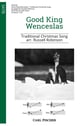 Good King Wenceslas SATB choral sheet music cover